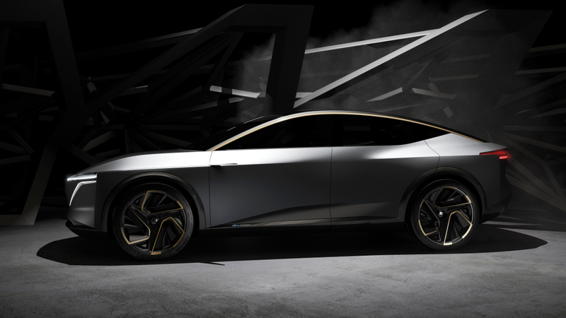 Illustration for article titled The Nissan IMs Concept Is An Electric Sport Sedan That Looks Pretty Sharp